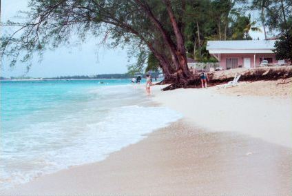 At Seven Mile Beach