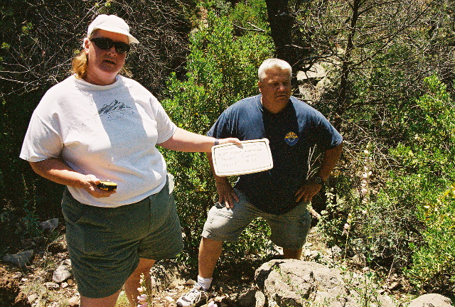 we found the cache