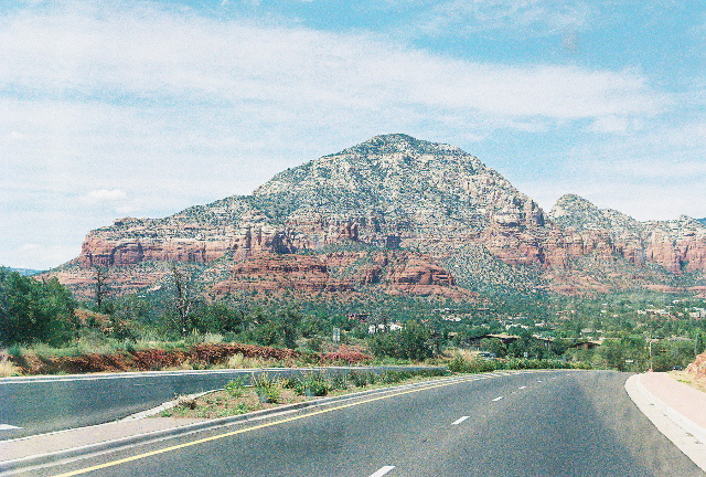 on the road to sedona