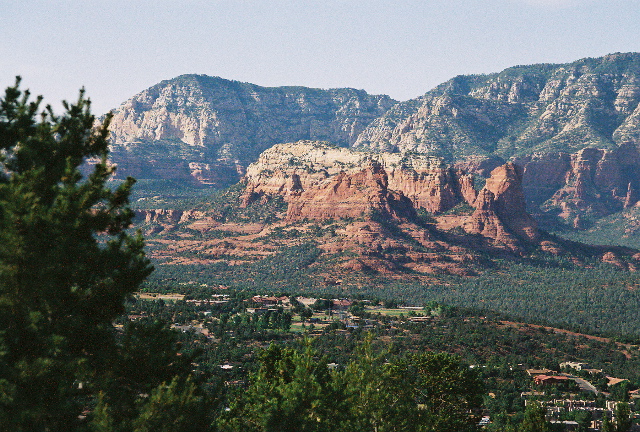 view from the airport