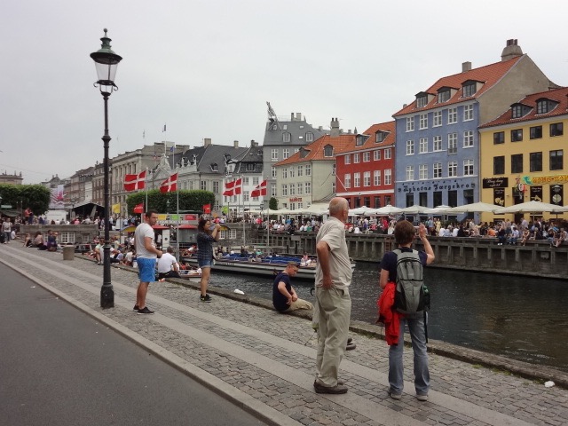 canal boat in Nyhavn