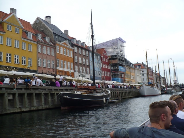 sailing out of Nyhavn