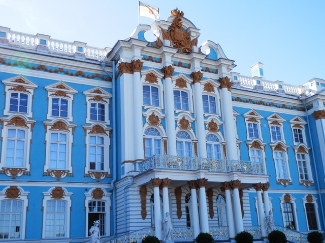 close-up of palace