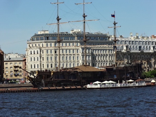 old sailing ship