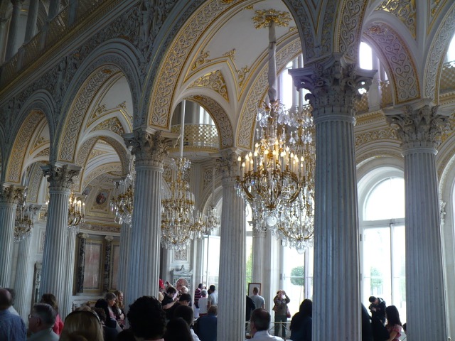 chandelier hall