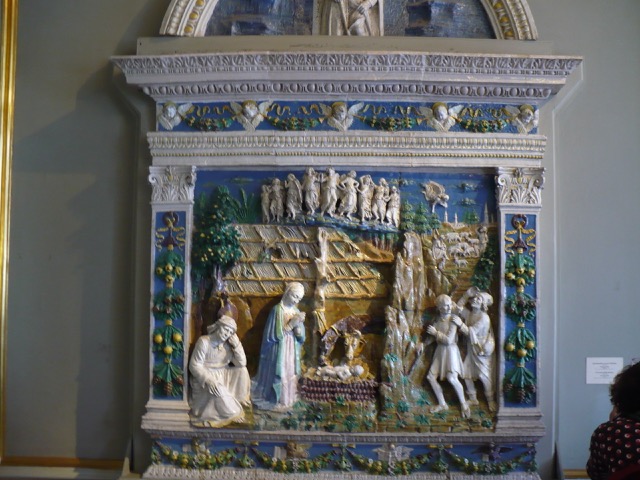 nativity relief