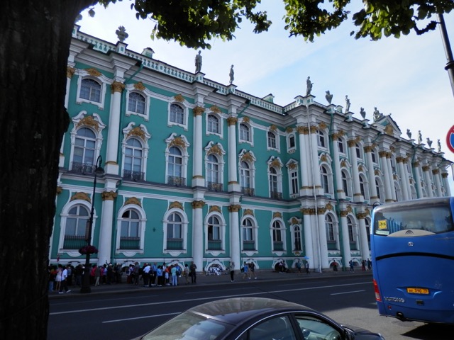 outside the Hermitage