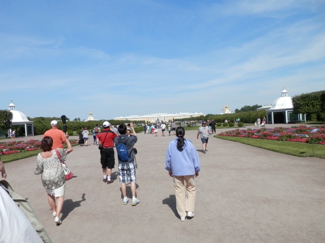 long walk to Peterhof