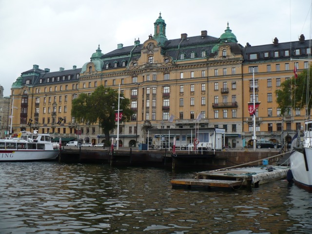 from the canal boat