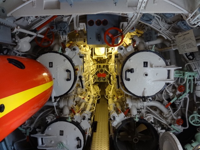 forward torpedo room