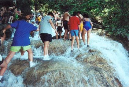 Climbing the Falls