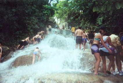 Climbing the Falls