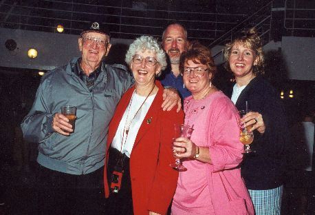 Partying on the Lido Deck