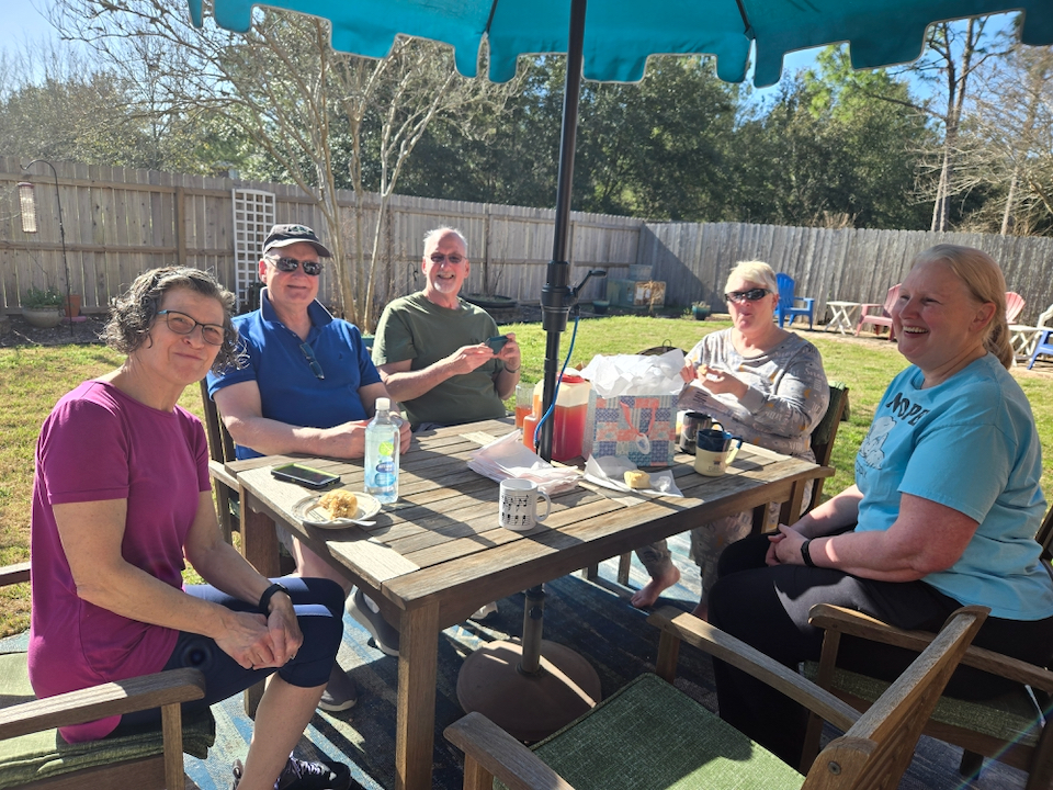 breakfast on the patio