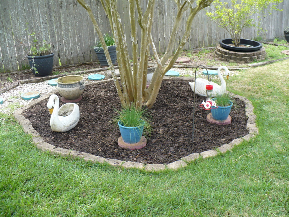 sprucing up the center bed