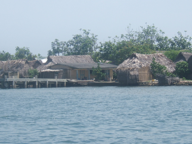 native huts