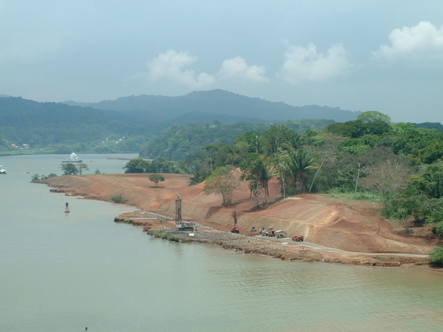 widening the canal