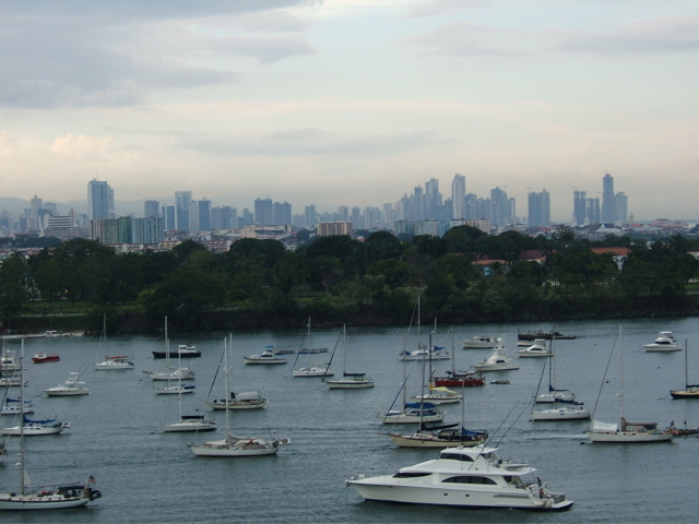 panama city and boats