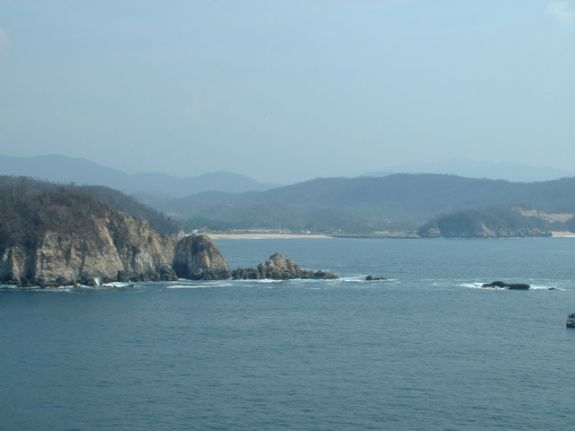 rocky outcroppings and isolated beaches