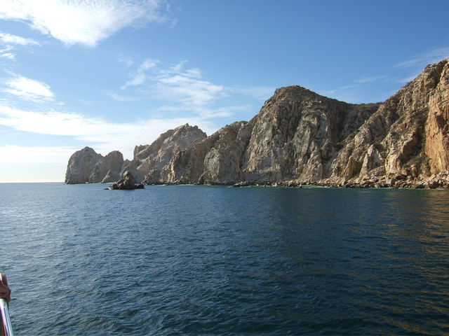 The tip of the Baja Peninsula