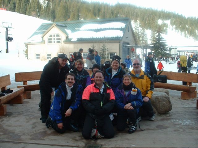 Group ski photo