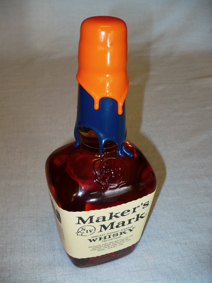 Maker's Mark in Astros colors