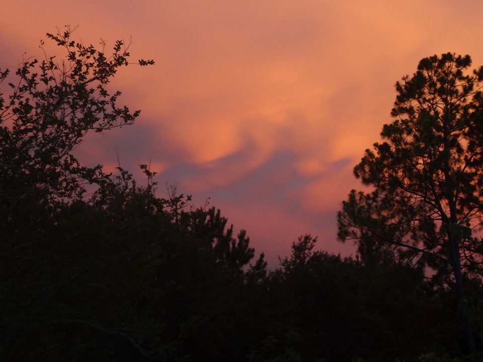 clouds at sunset